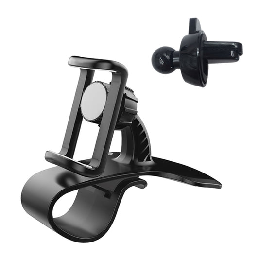Multi-function Vehicle Navigation Frame Dashboard Car Mount Phone Holder, with Air Outlet by buy2fix