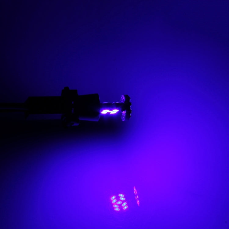 2 PCS T10 5W 27 SMD-3014 LEDs Car Clearance Light Lamp, DC 12V(Blue Light) by buy2fix