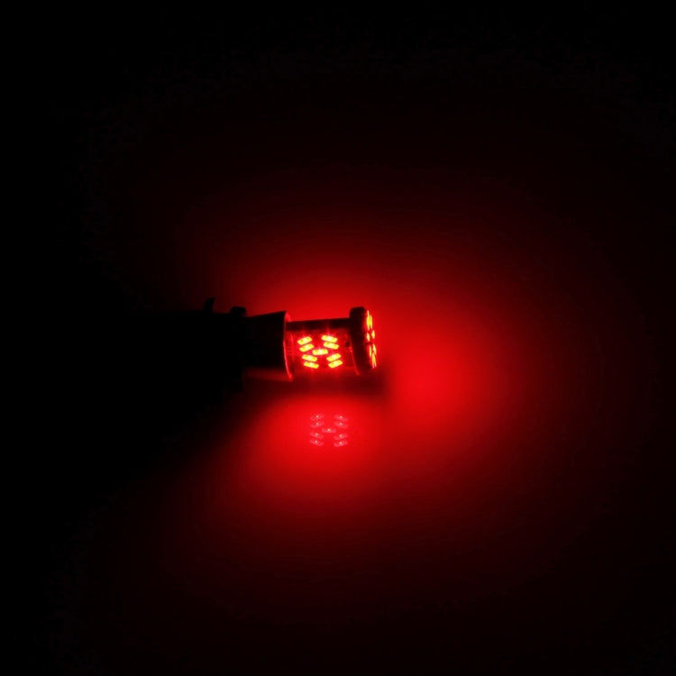 2 PCS T10 5W 27 SMD-3014 LEDs Car Clearance Light Lamp, DC 12V(Red Light) by buy2fix