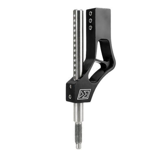 Car Modification Heightening Gear Shifter Extension Rod Adjustable Height Adjuster Lever Shift Lever with Adapters for Honda(Black) by buy2fix