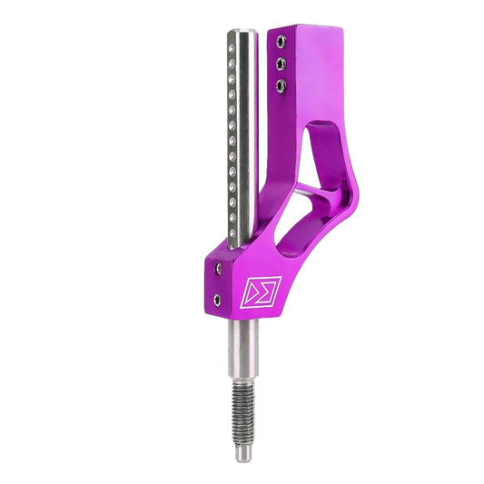 Car Modification Heightening Gear Shifter Extension Rod Adjustable Height Adjuster Lever Shift Lever with Adapters for Honda(Purple) by buy2fix