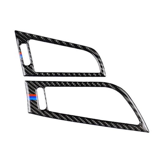 Car Carbon Fiber Side Air Outlet Panel Three Color Decorative Sticker for BMW Z4 2009-2015, Suitable For Left Driving by buy2fix