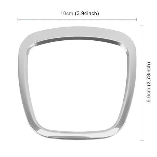 Car Auto Steering Wheel Decorative Ring Cover Trim Sticker Decoration for Audi(Silver) by buy2fix