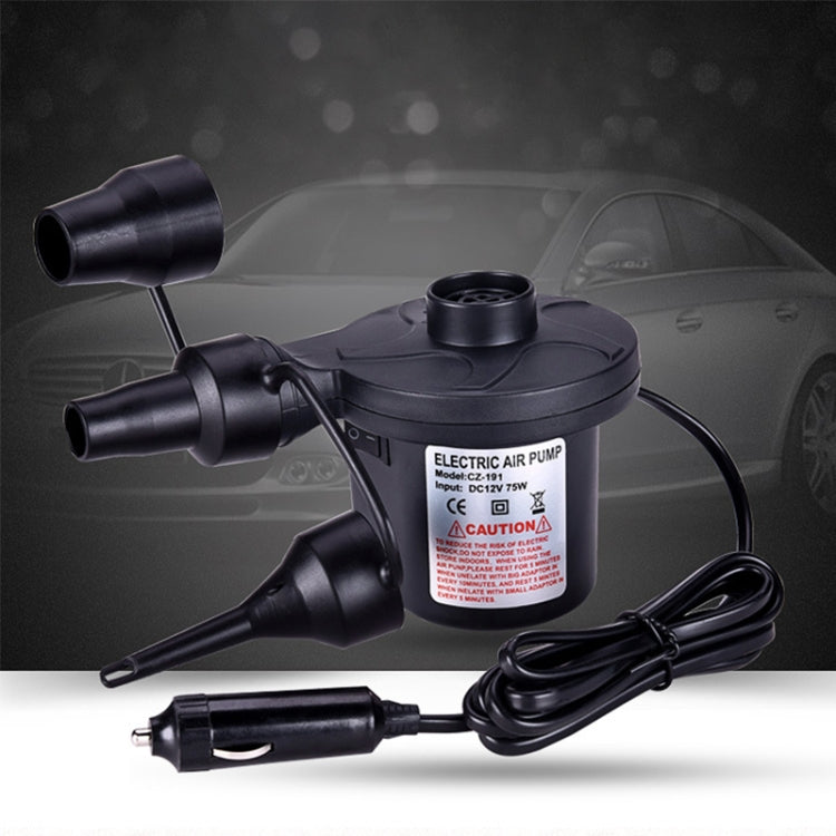 CZ-191 DC12V 40W Portable Mini Electric Air Pump Tire Inflator Car Tire Pump Inflatable Pump by buy2fix