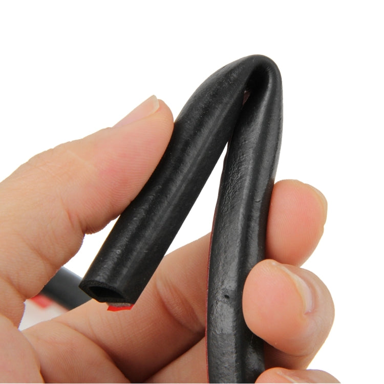 Small D-shaped Car Noise Reduction Sealing Strip with Sticker, Length: 5m by buy2fix