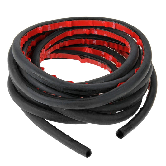 Big D-shaped Car Noise Reduction Sealing Strip with Sticker, Length: 5m by buy2fix