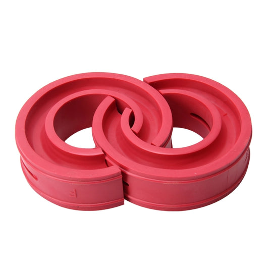 2pcs Car Auto F Type Shock Absorber Spring Bumper Power Cushion Buffer, Spring Spacing: 12mm, Spring Thickness: 15mm, Spring Diameter: 120mm(Red) by buy2fix