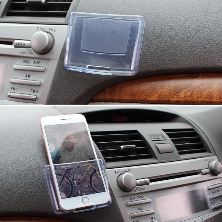 SHUNWEI Car Storage Bag Car Storage Box Bonded Phone Holder Transparent Mobile Phone Box by SHUNWEI