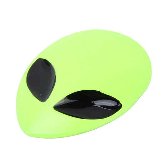 Wizard Head Shape Auto Sticker 3D Metal Fashion Car Stickers(Fluorescent Green Light) by buy2fix