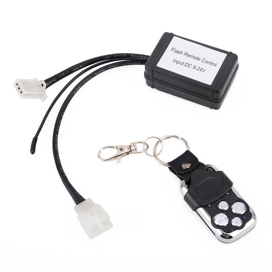 Universal Car 3 PIN DC 9-24V LED Light Strobe Flash Remote Control by buy2fix