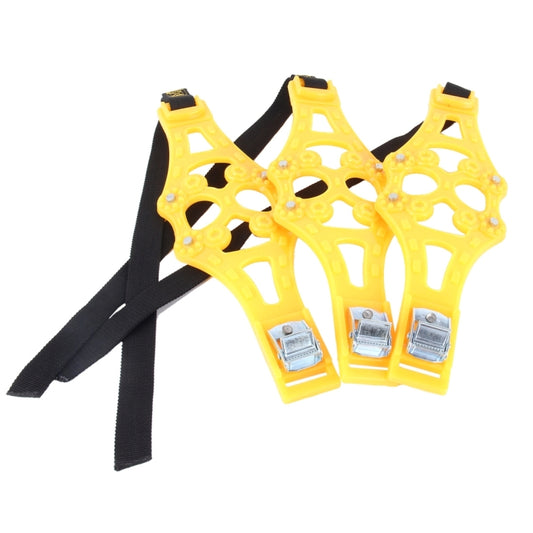 6PCS Car Snow Tire Anti-skid Chains For Family Car(Yellow) by buy2fix