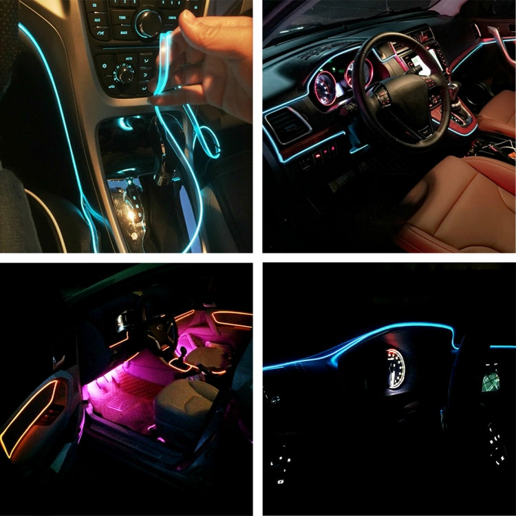1M Cold Light Flexible LED Strip Light For Car Decoration(Blue Light) by buy2fix