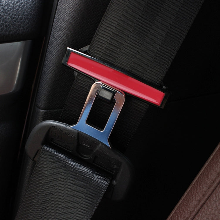 DM-013 2PCS Universal Fit Car Seatbelt Adjuster Clip Belt Strap Clamp Shoulder Neck Comfort Adjustment Child Safety Stopper Buckle(Red) by buy2fix