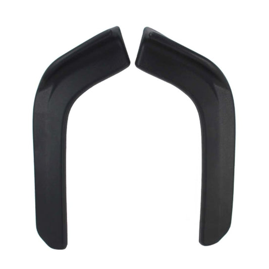 2 PCS Universal Fit Car Front Bumper Spoiler Lip Splitter Diffuser SUV ABS Front Shovel, Length: 62cm by buy2fix