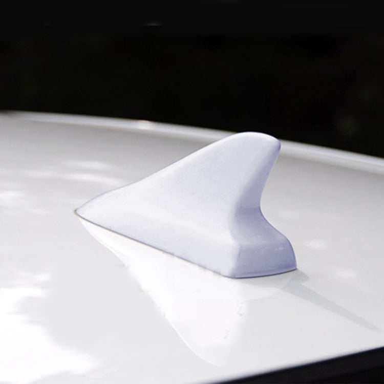 A-886 Car Auto Shark Fin Dome Antenna Decoration for Honda Buick Nissan Hyundai Toyota Volkswagen Mazda(Silver) by buy2fix