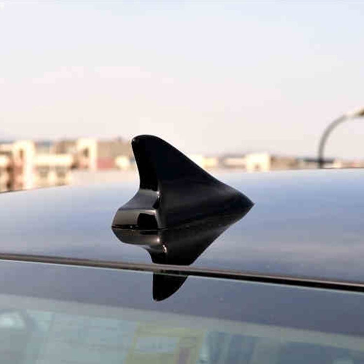 A-886 Car Auto Shark Fin Dome Antenna Decoration for Honda Buick Nissan Hyundai Toyota Volkswagen Mazda(Black) by buy2fix