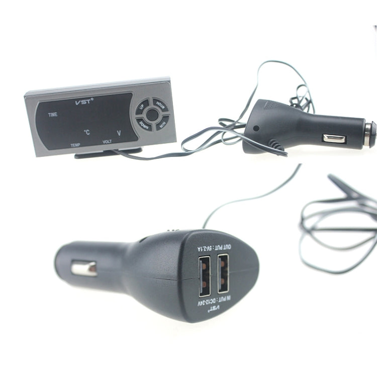 Automobile Electronic Voltage Thermometer by buy2fix