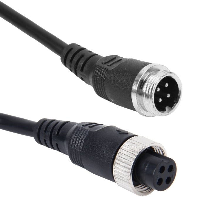 5m M12 4P Aviation Connector Video Audio Extend Cable for CCTV Camera DVR by buy2fix