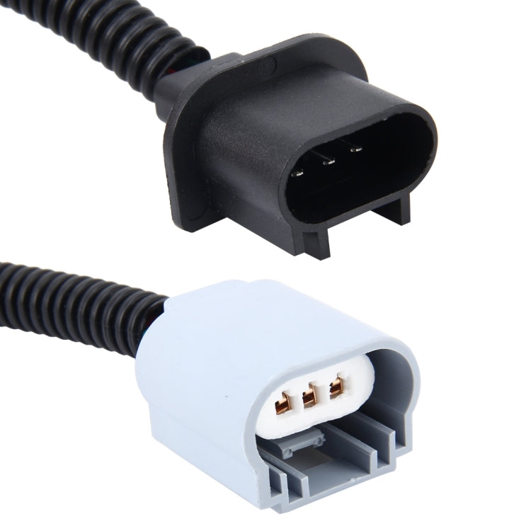 2 PCS H13 Car HID Xenon Headlight Male to Female Conversion Cable with Ceramic Adapter Socket by buy2fix