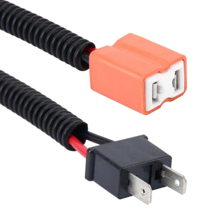 2 PCS H7 Car HID Xenon Headlight Male to Female Conversion Cable with Ceramic Adapter Socket by buy2fix