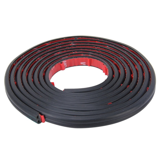 4m B Shape Car Decorative Strip Rubber Chrome Decoration Strip Door Seal Window Seal by buy2fix