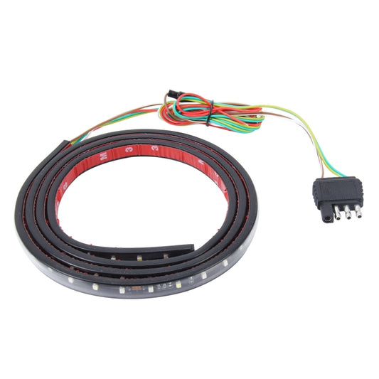 1.5m Pickup Truck 5W White DRL Light + Red Brake Light with 80 SMD-2835-LED Lamps, DC 12-24V by buy2fix