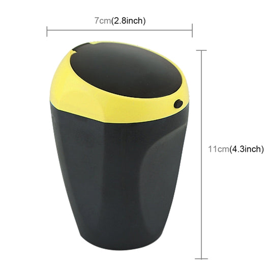 3R-2113 Universal Portable Car ABS Trash Rubbish Bin Ashtray by buy2fix