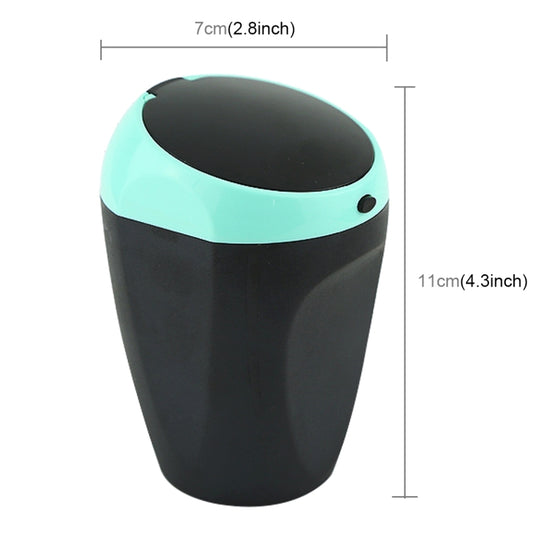3R-2113 Universal Portable Car ABS Trash Rubbish Bin Ashtray by buy2fix