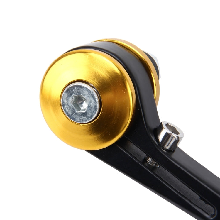 2 PCS Motorcycle Universal ABS Shell Holder Oval Shape Rear VIew Mirror by buy2fix