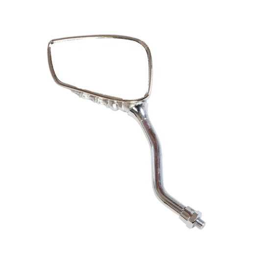 2 PCS Motorcycle Universal Ghost Hand Style Plating Metal Shell Holder Rear VIew Mirror by buy2fix