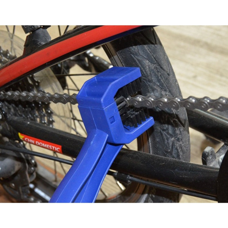Motorcycle Bike Nylon Chain Cleaning Brush by buy2fix