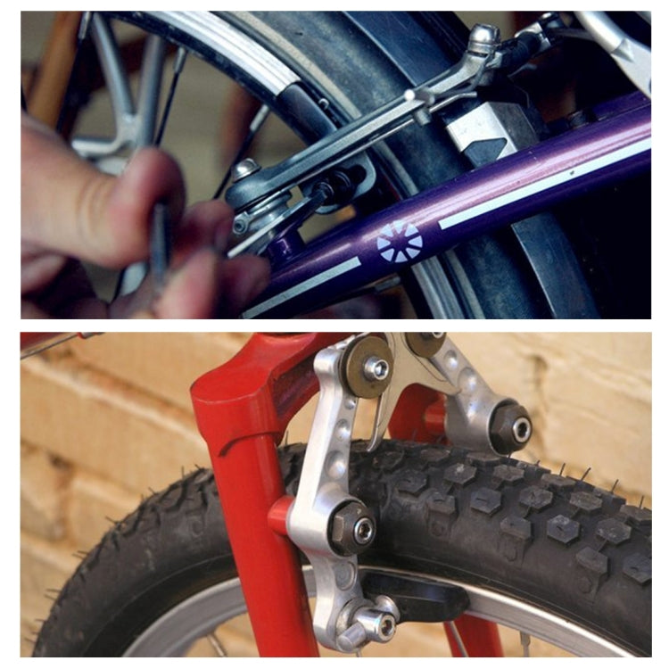 2 PCS robe V-brake Bicycle Brake Shoes by buy2fix