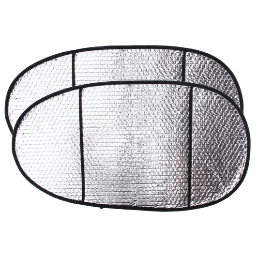 10 PCS Motorcycle Electric Car Sun Cushion Pad Heat Reflective Sheet Aluminum Sheet Sun Shade Car Mats by buy2fix