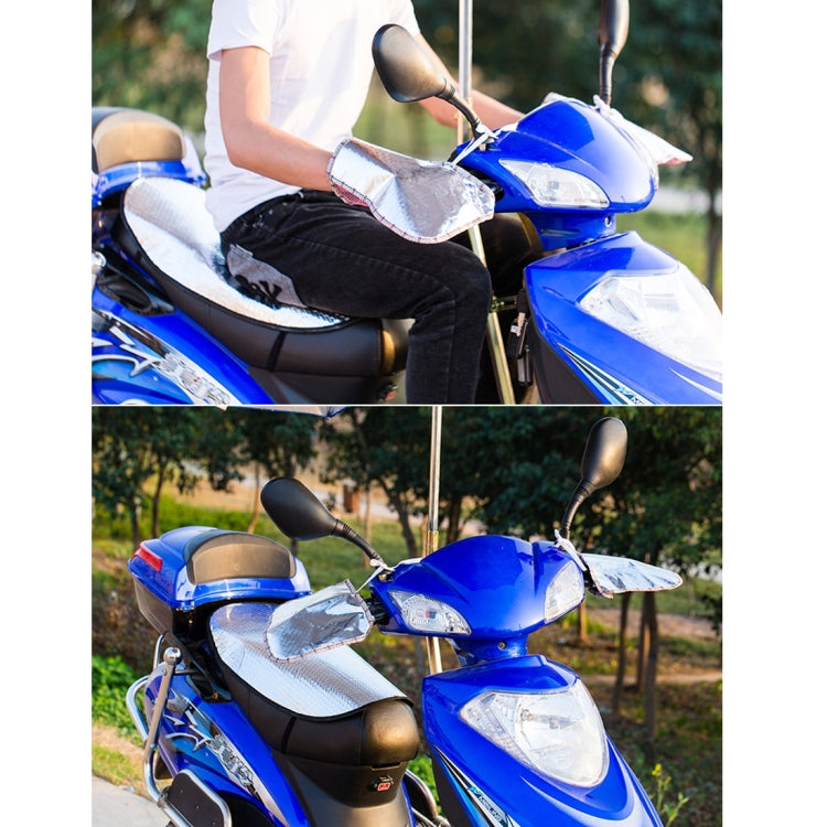 10 PCS Motorcycle Electric Car Sun Cushion Pad Heat Reflective Sheet Aluminum Sheet Sun Shade Car Mats by buy2fix