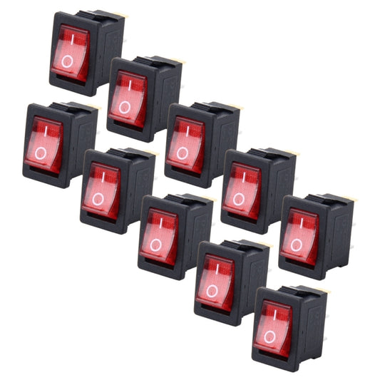 10 PCS Car Auto Universal DIY 3 Pin Boat Cap OFF- ON Push Button by buy2fix
