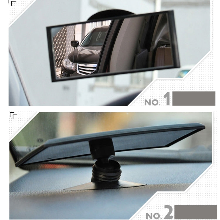 3R 3R-125 Car Auto 360 Degree Adjustable Interior Windshield Blind Spot Mirror with Two Sucking Cup Holder by 3R