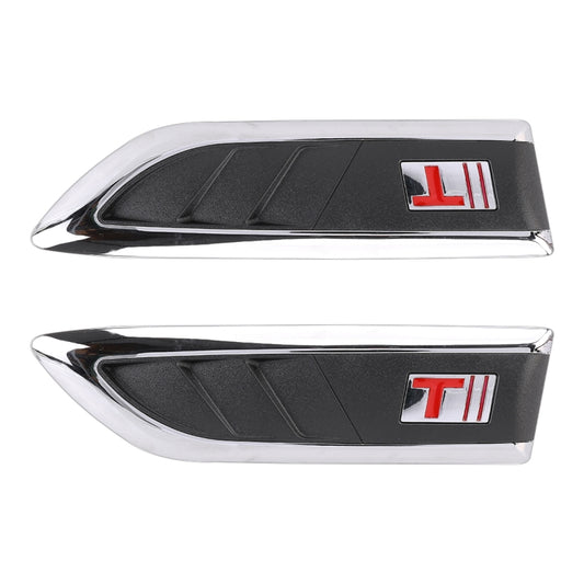 2 PCS Car Side Air Intake Flow Vent Fender Decorative Stickers Cover by buy2fix