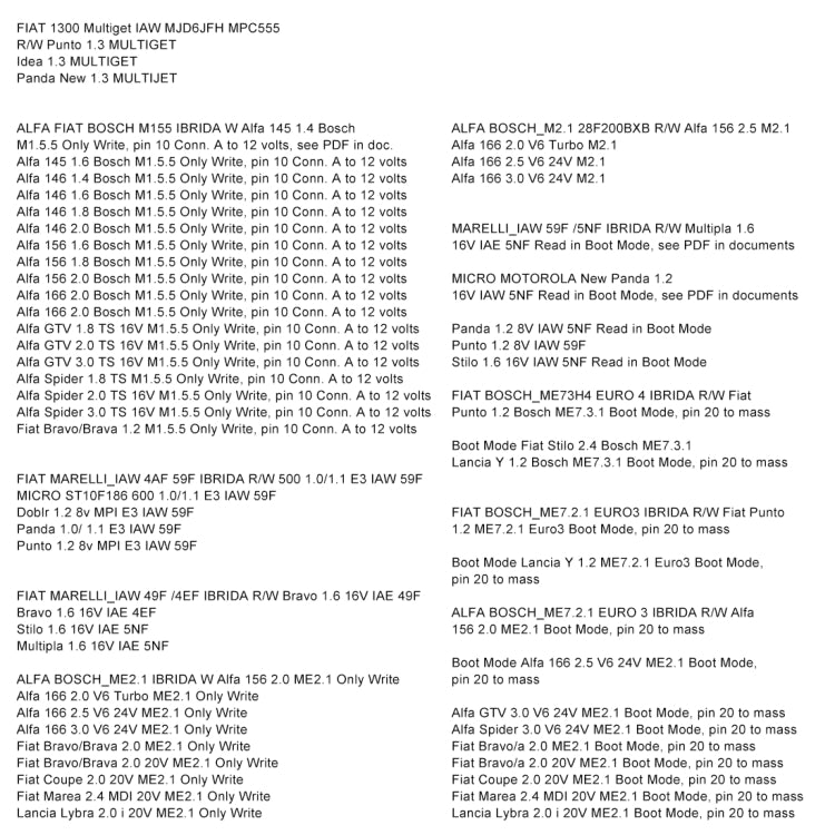 Galletto 1260 ECU Chip Tuning Interface Galletto Flasher Car Diagnostic Cable for Volkswagen / Audi / Skoda by buy2fix