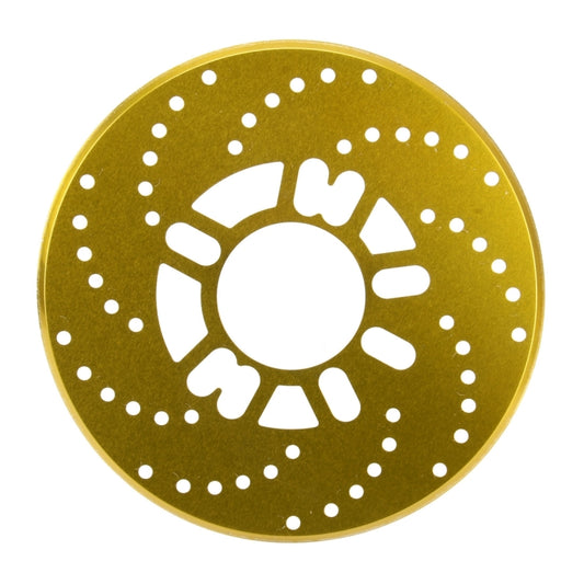 2 PCS Universal Aluminium Auto Car Wheel Disc Brake Racing Decorative Cover(Gold) by buy2fix