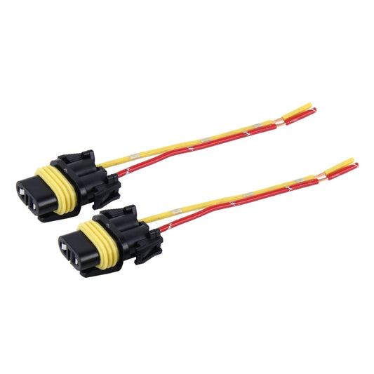 2 PCS H8/H11 Car Auto LED Bulb Socket Holder (No Including Light) by buy2fix