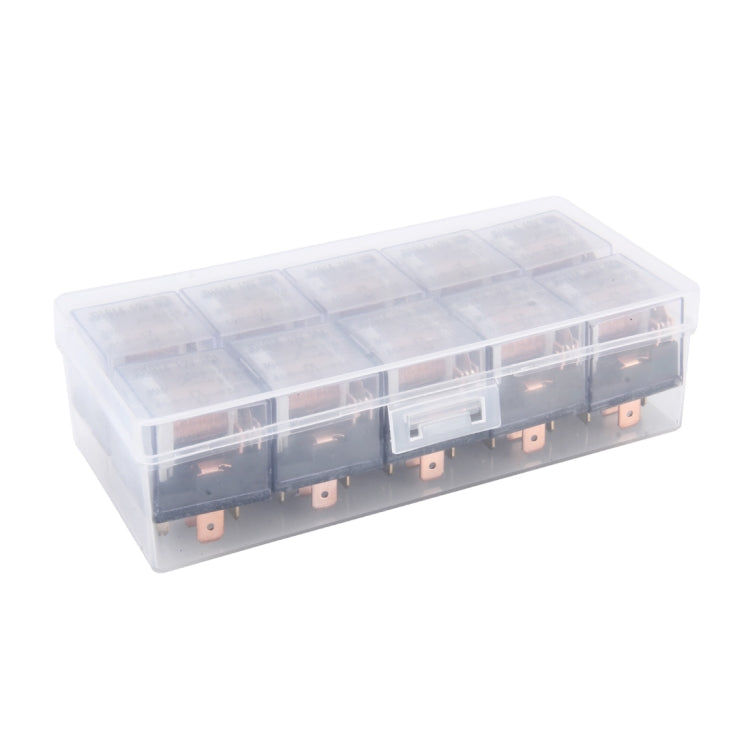 10 PCS JD-1914 80 AMP 12V Waterproof Car Auto Five Plugs Relay by buy2fix