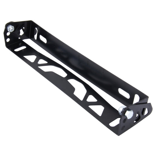 Car Auto Universal Aluminum Alloy Modified License Plate Frame Holder(Black) by buy2fix