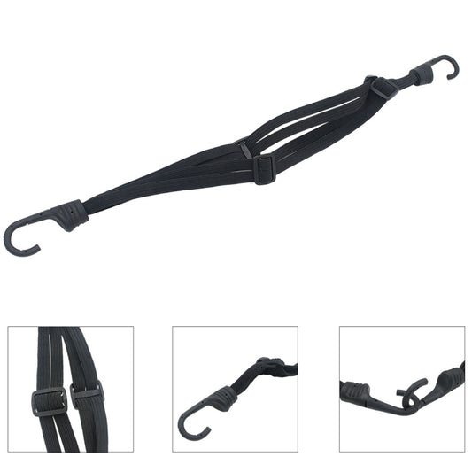 Motorcycle Elastic Fix Helmet Rope with 2 Hooks, Length: 60cm by buy2fix