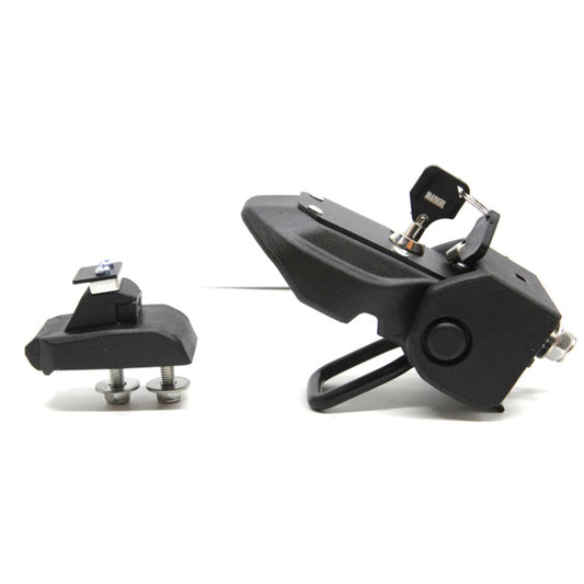 2 PCS Car Anti-Theft Hood Latch Locking Catch Buckle Engine Cover with Lock for Jeep Wrangler JL 2018 by buy2fix