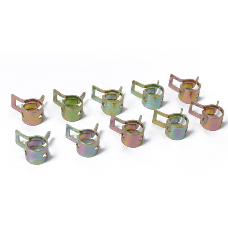 10 PCS 20mm Car Spring Clip Fuel Line Hose Clip Water Pipe Air Tube Clamp Fastener by buy2fix