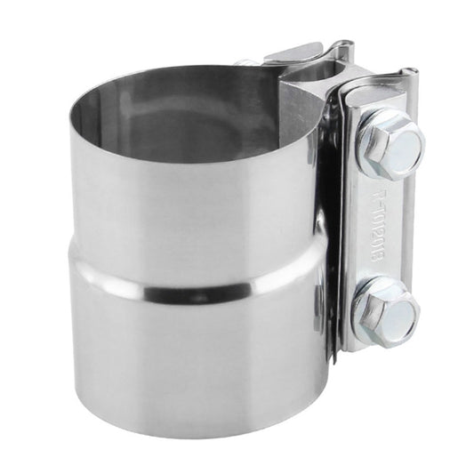 2.0 inch Car Turbo Exhaust Downpipe Stainless Steel Lap Joint Band Clamp by buy2fix