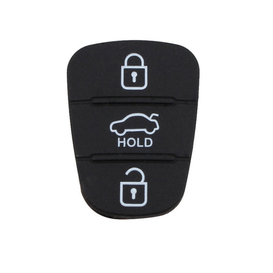 Replacement 3 Buttons Silicone Pad for Hyundai / Kia Car Key Shell, without Battery by buy2fix