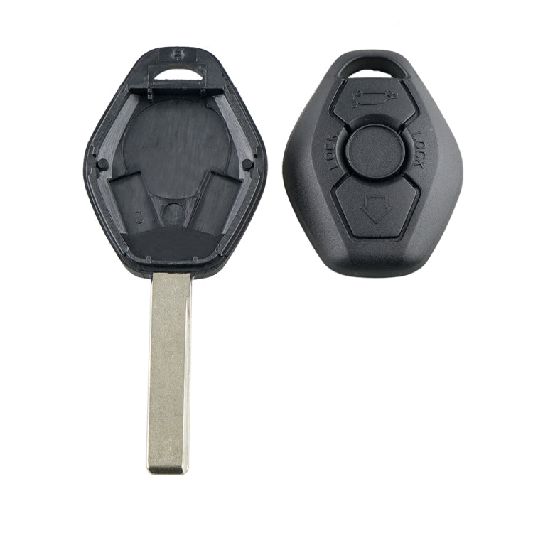 For BMW 1 / 3 / 5 / 6 / 7 Series & X3 / X5 / Z3 / Z4 Car Keys Replacement Car Key Case, with HU92 Blade, without Battery by buy2fix