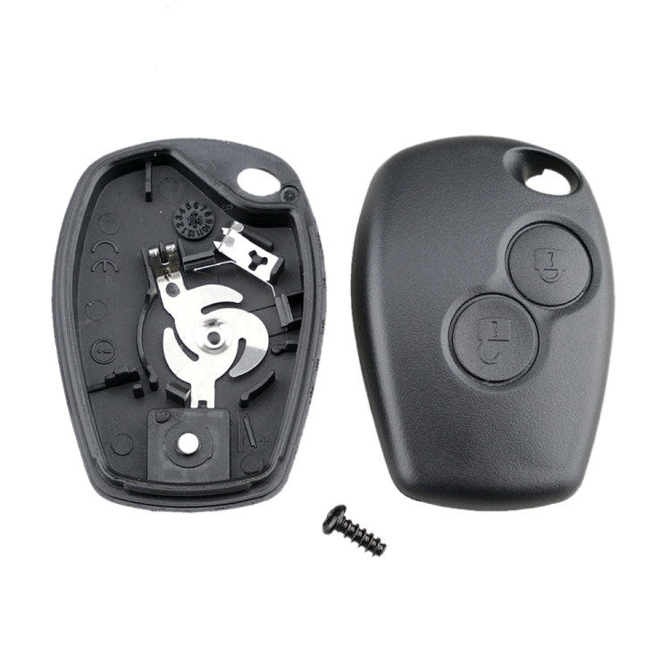 For RENAULT Clio / Megane / Laguna / Kangoo Car Keys Replacement 2 Buttons Car Key Case with 206 Socket, without Blade by buy2fix