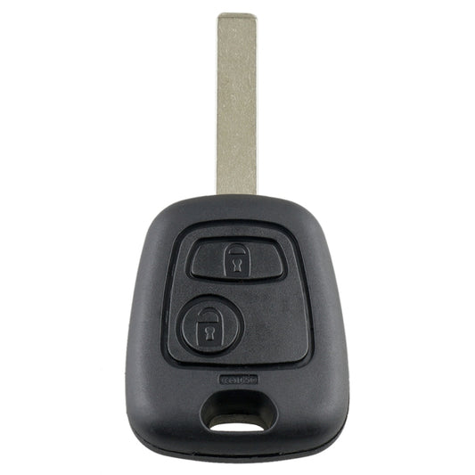 For PEUGEOT 206 / 307 2 Buttons Intelligent Remote Control Car Key with Integrated Chip & Battery, without Grooved, Frequency: 433MHz by buy2fix
